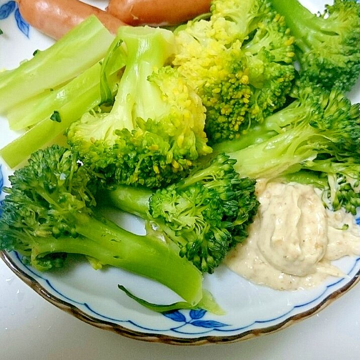 野菜に万能「ごまマヨネーズ」